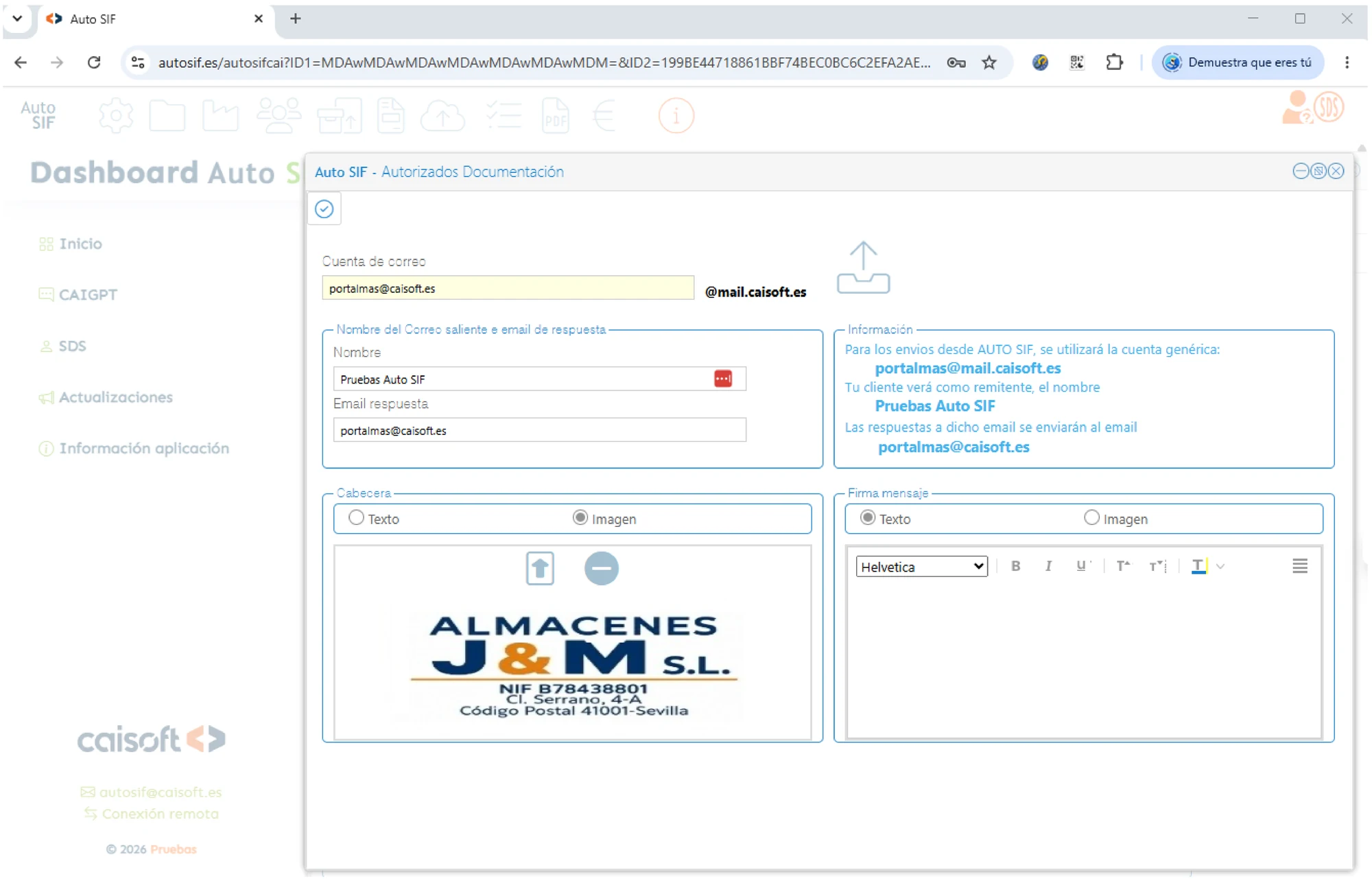Ahorro de costes y servicios con Auto SIF
