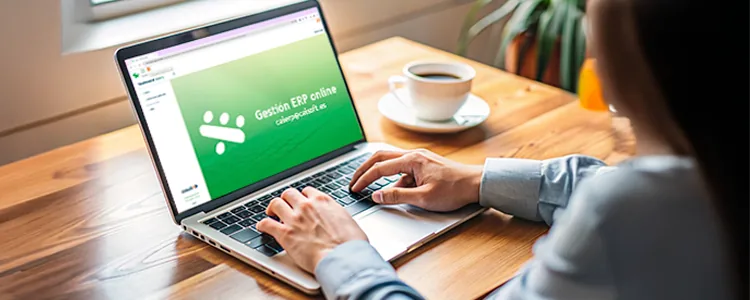 Uso de CAIERP, software de gestión en la nube con facturación electrónica adaptada a VeriFactu 