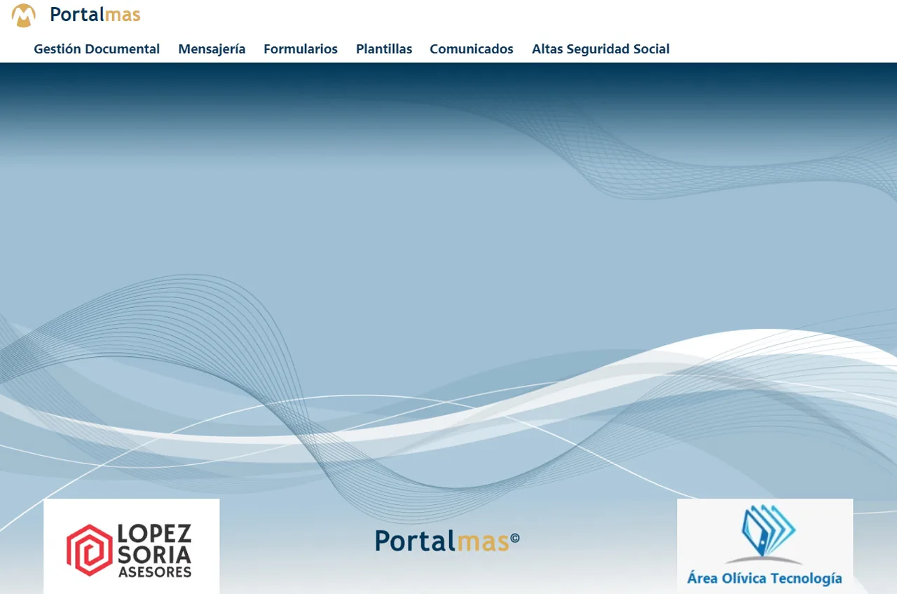 Portalmas: espacio web del cliente personalizado con la imagen de la asesoría